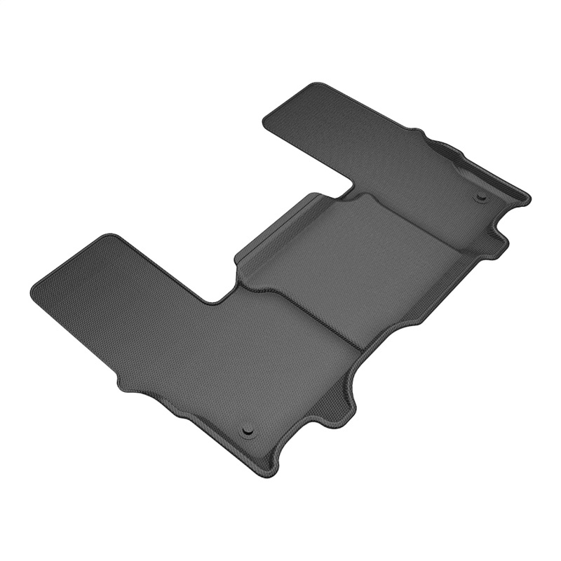 Jeep Grand Wagoneer Floor Mats - 3rd Row - 3D MAXpider - KAGU - Black - `22-`26
